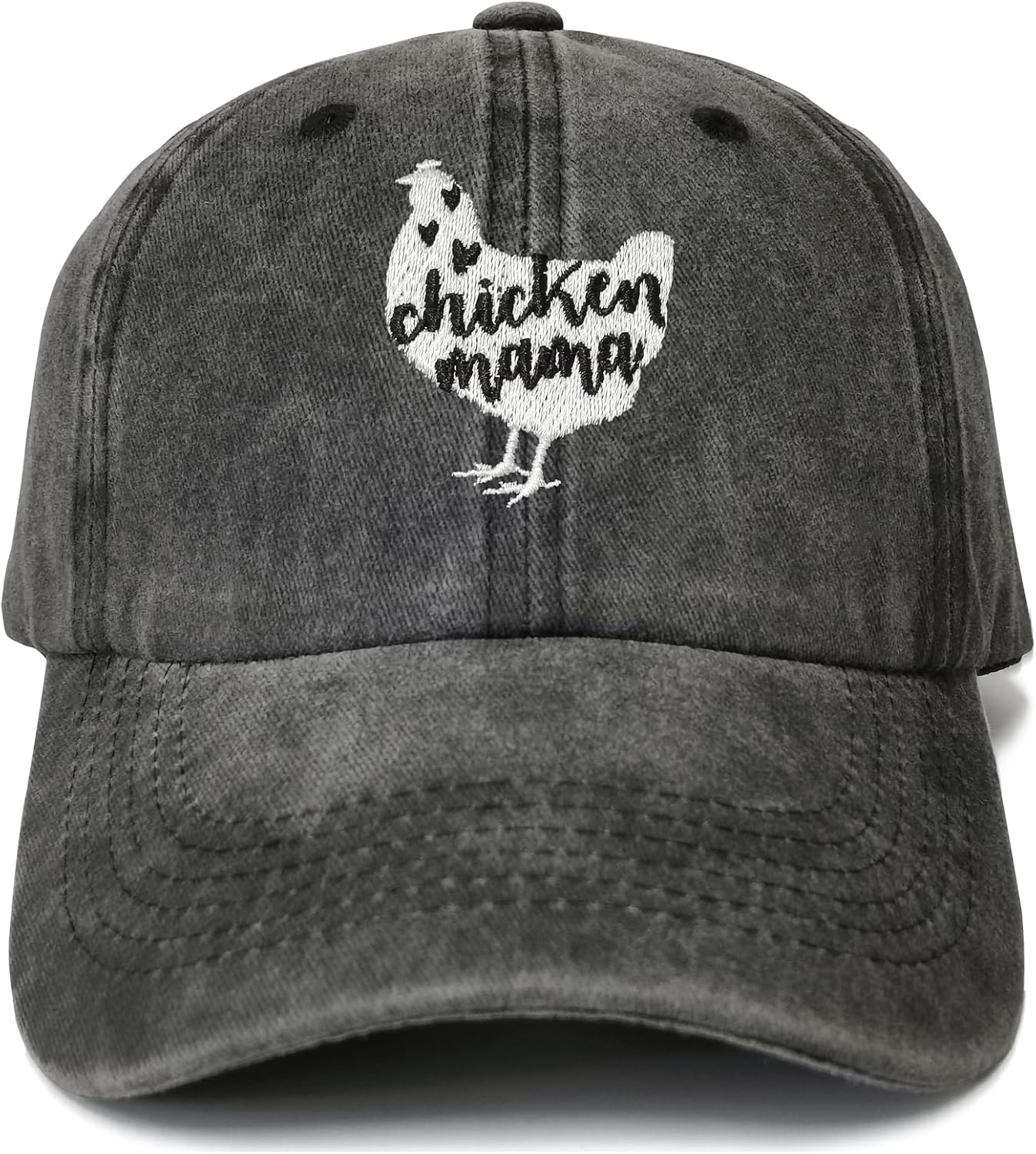 Gorro bordado para abuela mamá papá