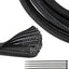 Manga cable trenzado 10pies 1/2 comp auto y computadora