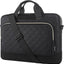 Maletín laptop 17-17.3 pulg negra para hombre mujer oficina