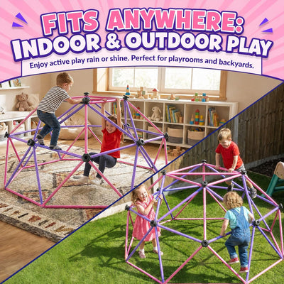 Cúpula escalada niños 3-8 años geométrica soporta 440lb