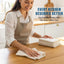 Toallas de cocina algodón blanco absorbentes gruesas