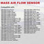 Sensor flujo aire MAF Chevy Silverado Suburban Tahoe 99-07