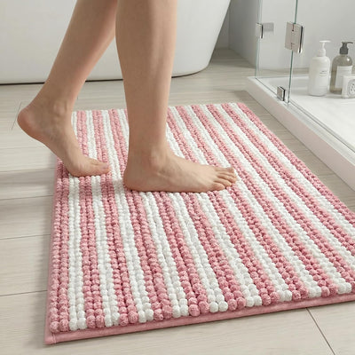Alfombra baño felpilla antideslizante 16x24pulg