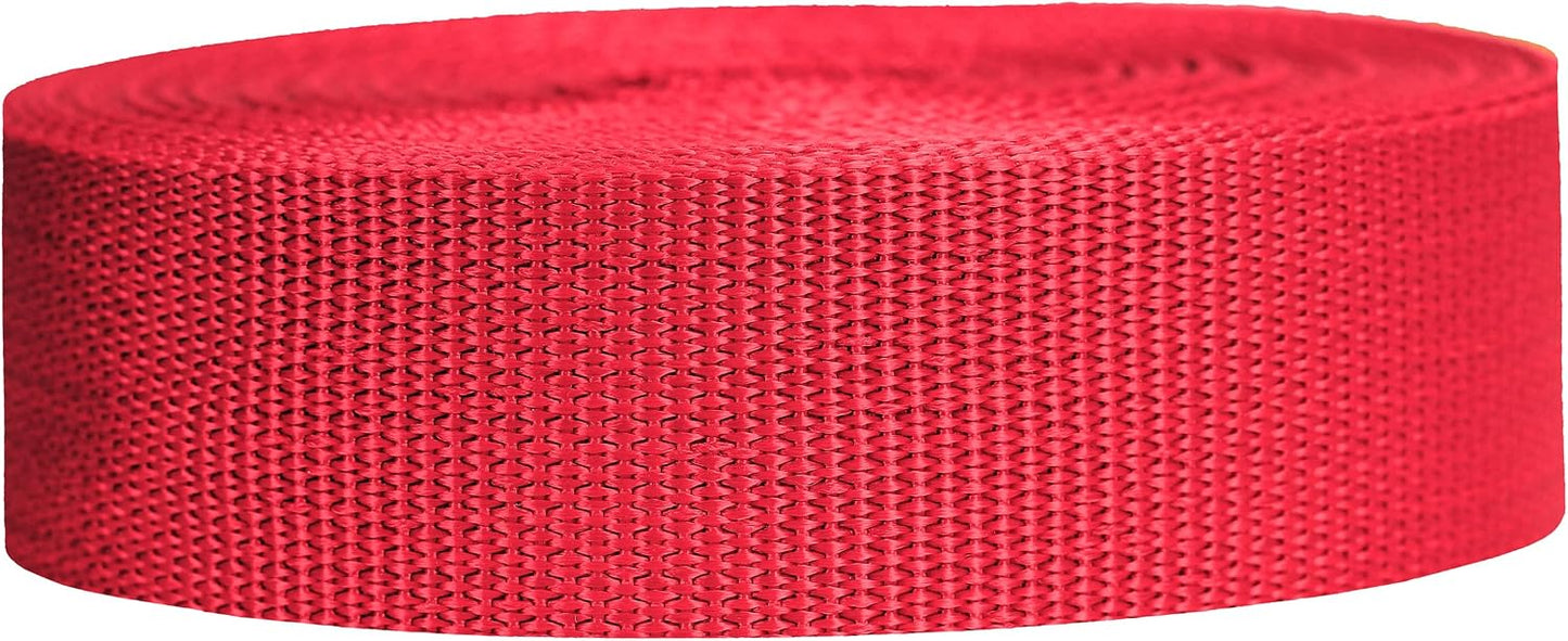 Correa polipropileno ligera 1.5pulg 10-50 yardas