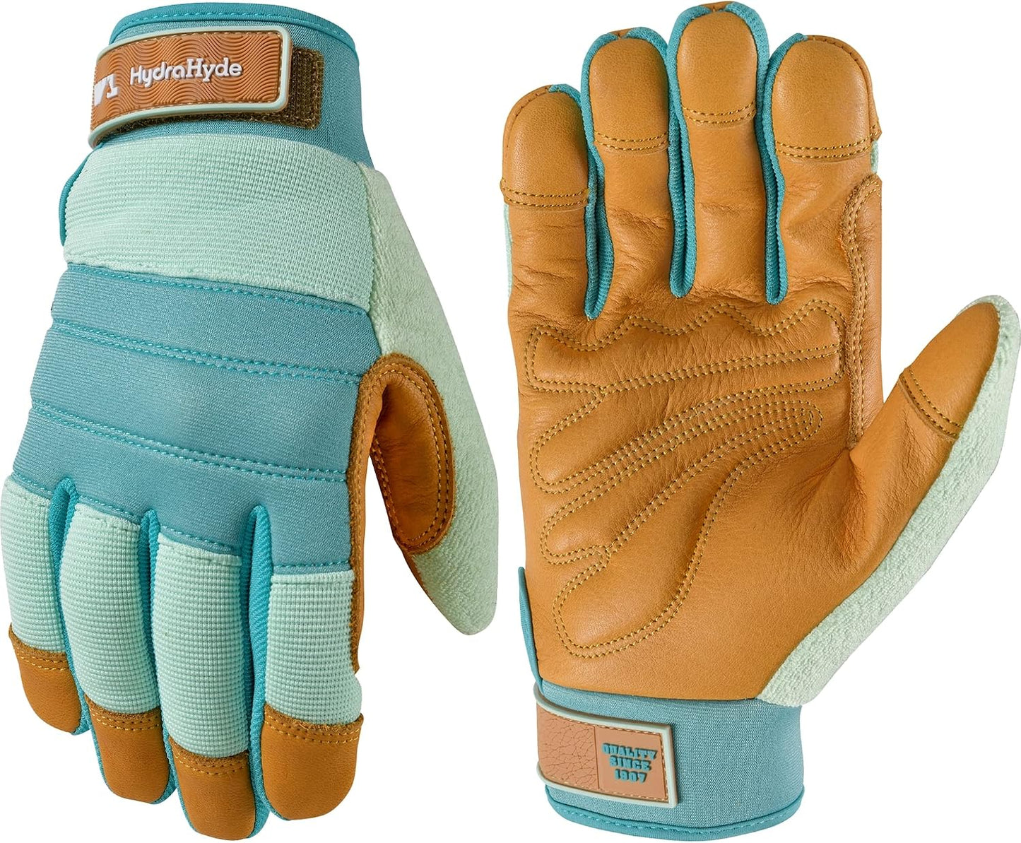 Guantes jardinería mujer piel resistente agua