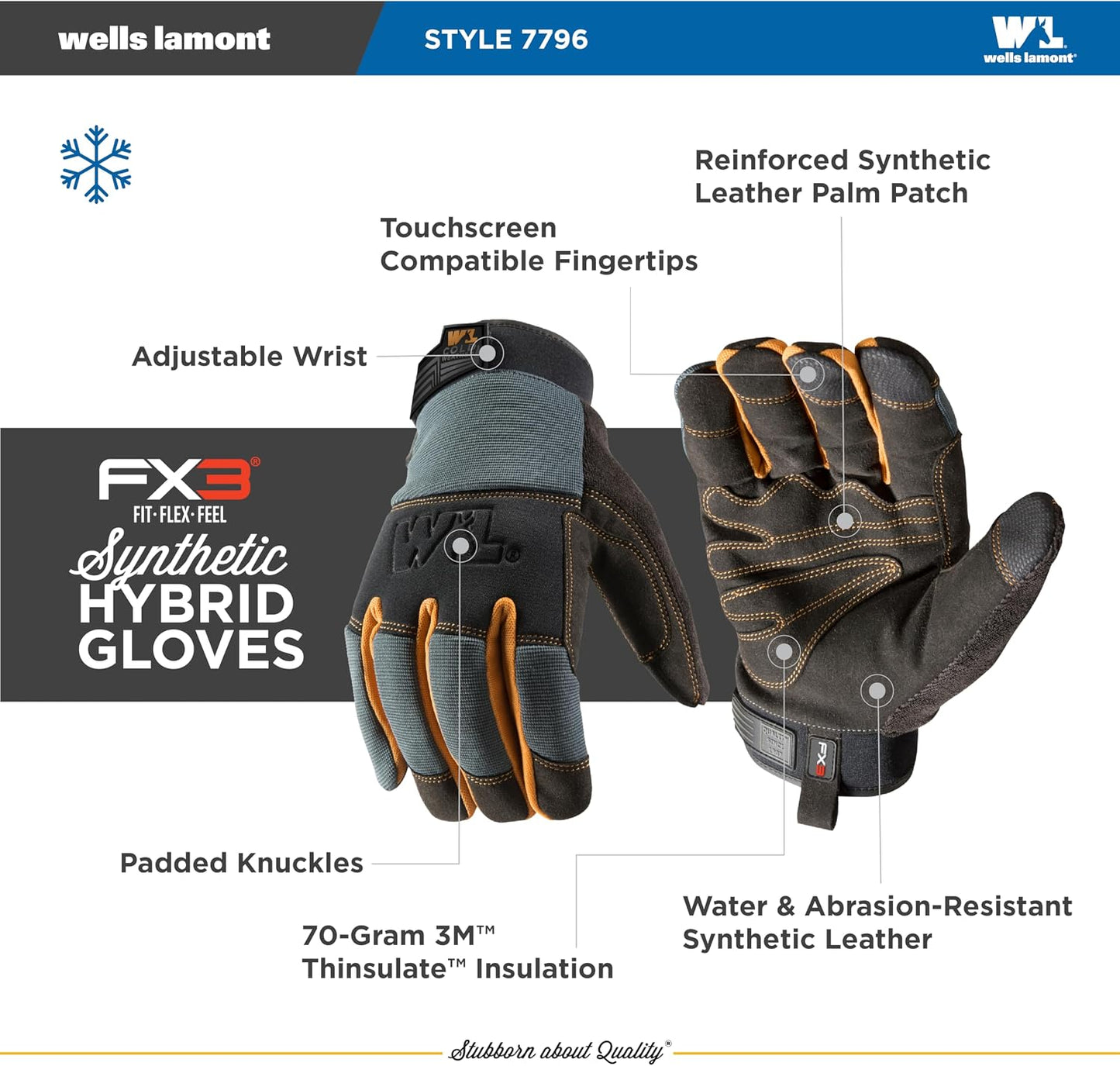 Guantes trabajo hombre extra destreza tamaño extra grande