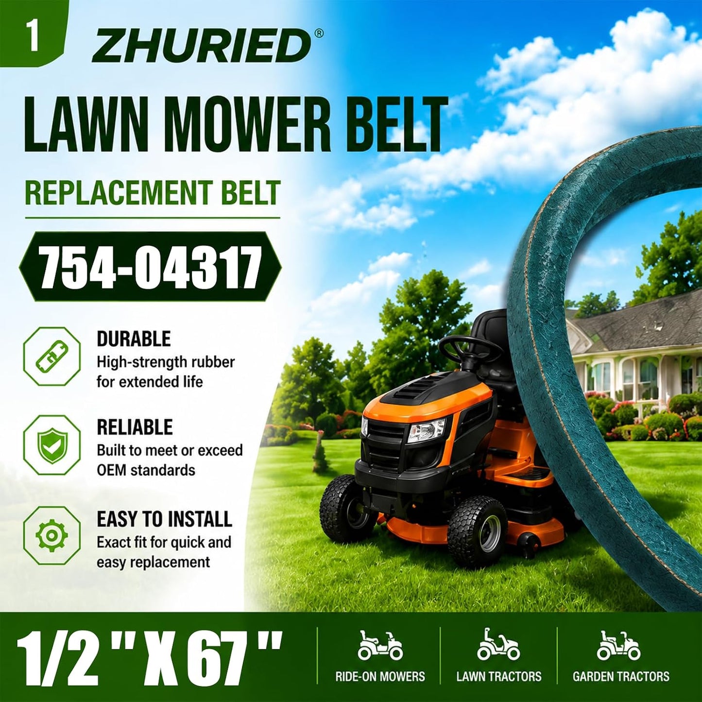Correa transmisió| Cub Cadet MTD Troy Bilt