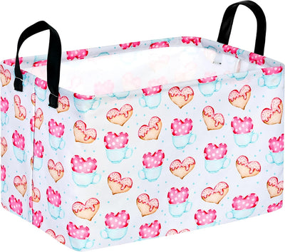 Cesta rectangular para almacenar ropa juguetes y guardería