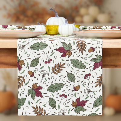 Centro mesa otoño hojas decoración cocina comedor sienna sage