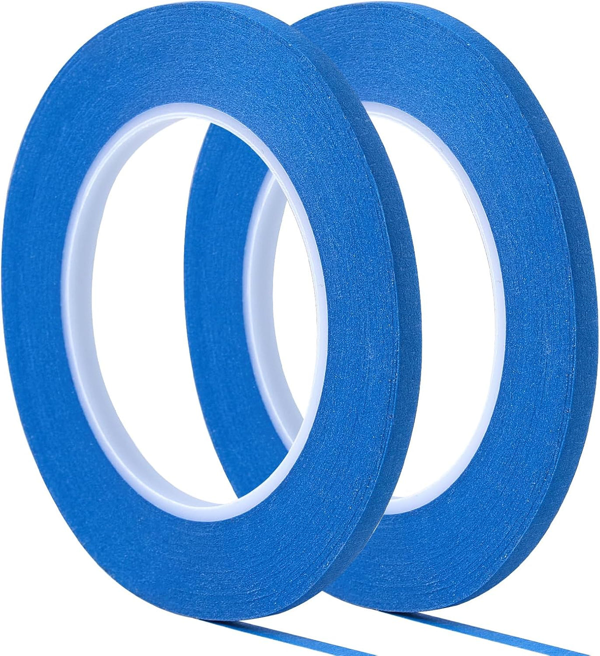 2 Pack Cinta Adhesiva Pintor Azul 0,6cmx54m Fina Sin Residuos