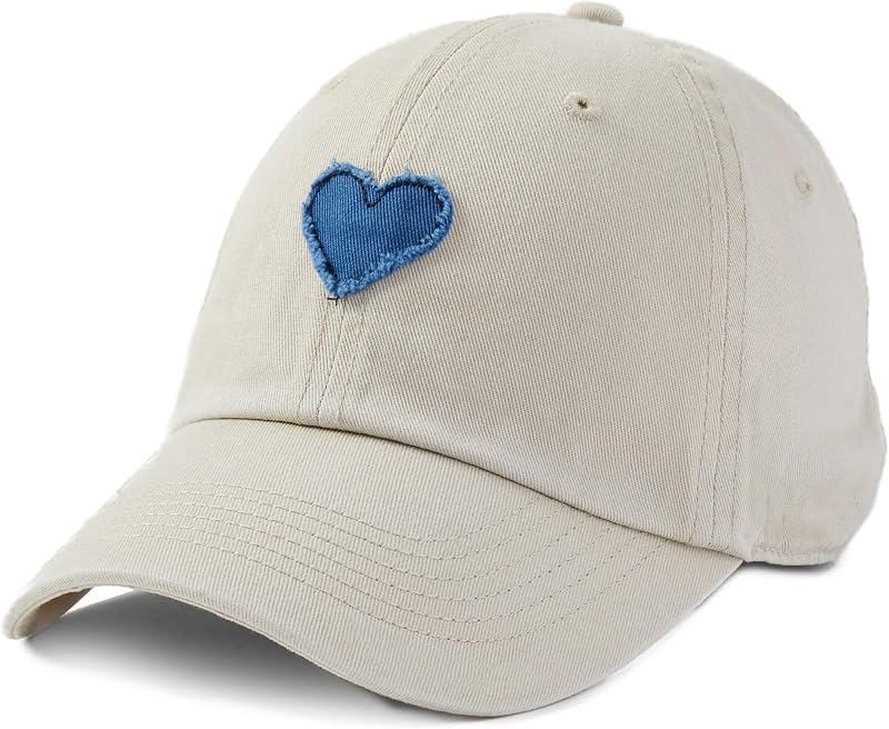 Gorro béisbol diseño corazón desgastado sol talla única