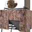 Cubierta ciega camuflaje 110x40" para caza de ciervos