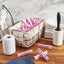 Pinzas madera pack 100 rosa para aula y lavandería