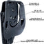 Funda paleta para palmetto state dagger 3.9pulg