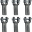 Set 6 anclajes cadena seguridad 3/8" para remolques
