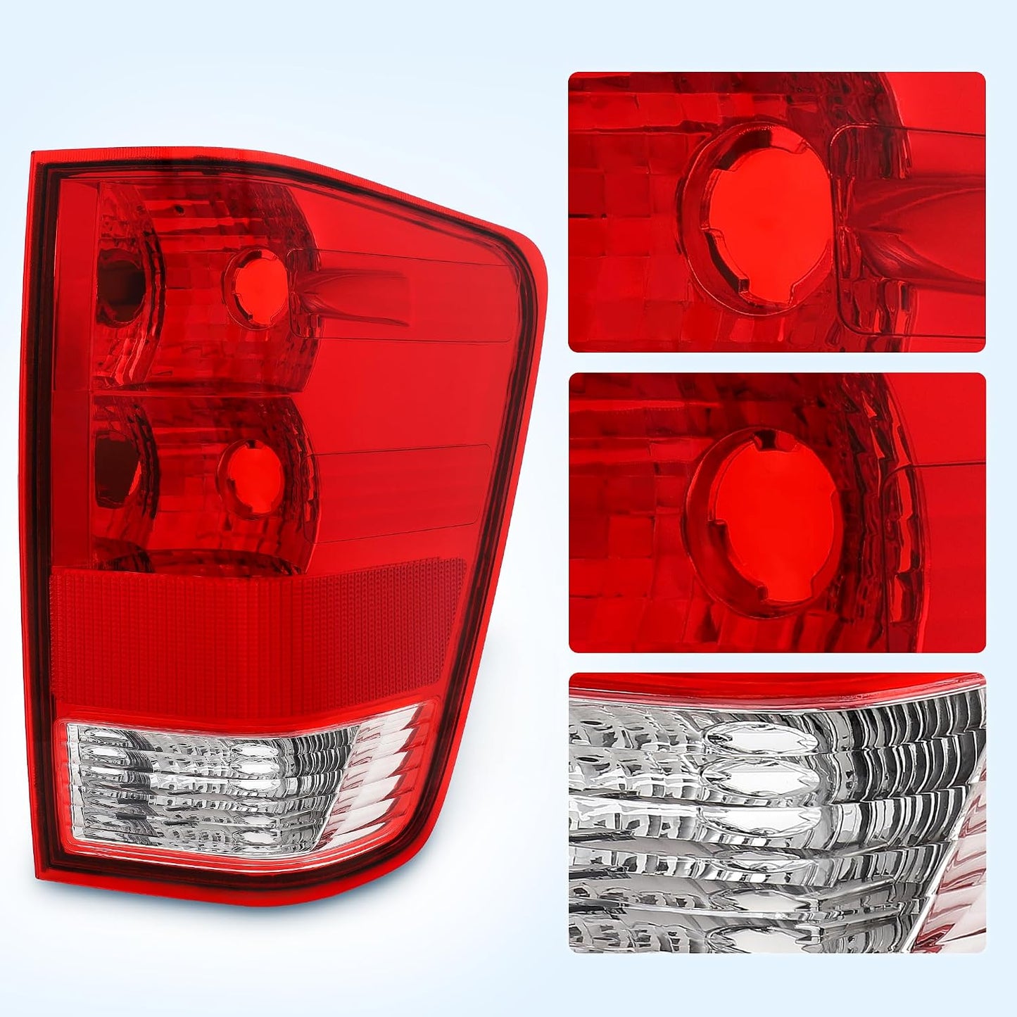 Conjunto luces traseras comp Nissan Titan 04-15