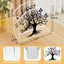 Servilletero decorativo árbol vida 5x5pulg set 2