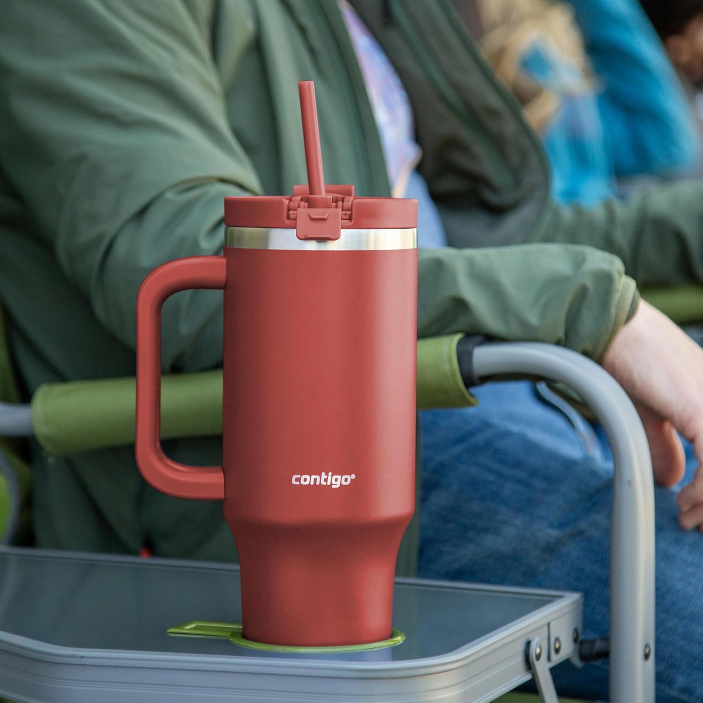 Vaso acero inox aislado 40oz 29h frío bayas Goji