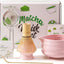 Set 5 Pzas Kit Matcha Ceremonial Cuenco Cerámica Batidor Bambú