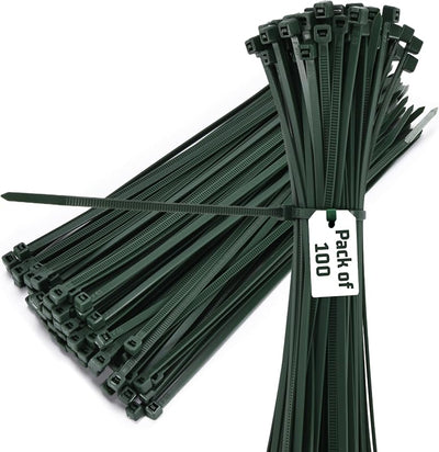 Bridas plástico 10pulg 100uds uso interior exterior