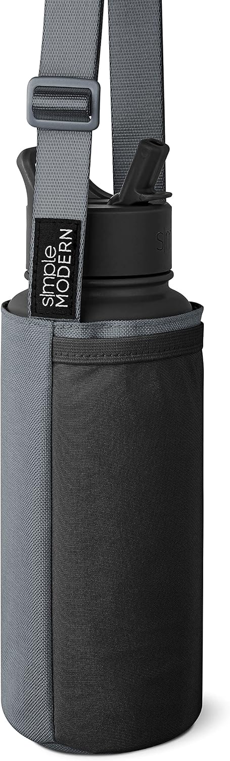 Portabidón para botella agua ajustable 32-40oz blanco