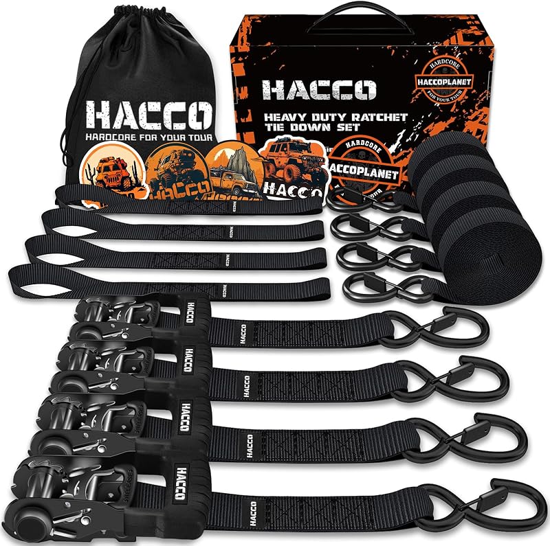 Correas trinquete 16x1.6" resistencia 5280lb mango acolchado