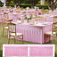 2 Manteles Elastano Rosa Bebé 6ft con Falda Volante