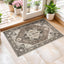 Alfombra entrada 2x3ft vintage antideslizante resistente manchas