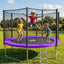 Trampolín para niños y adultos 400lbs con red ASTM