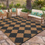 Alfombra exterior impermeable 9x12ft reversible camping