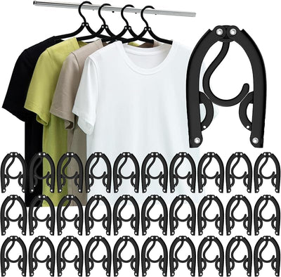 Perchas plegables plástico para viaje camping dormitorio