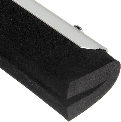 Rasqueta piso doble foam acero 22pulg negro set 3
