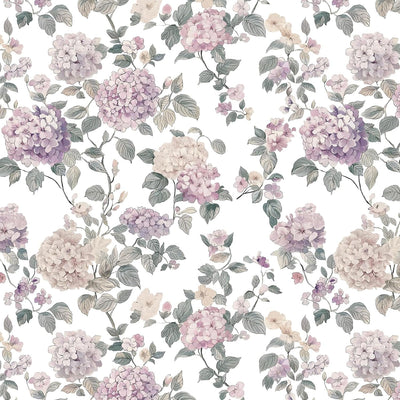 Papel tapiz floral autoadhesivo bohemio vintage