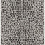 Alfombra lavable pasillo 2.3x14ft gris y negro Courtyard