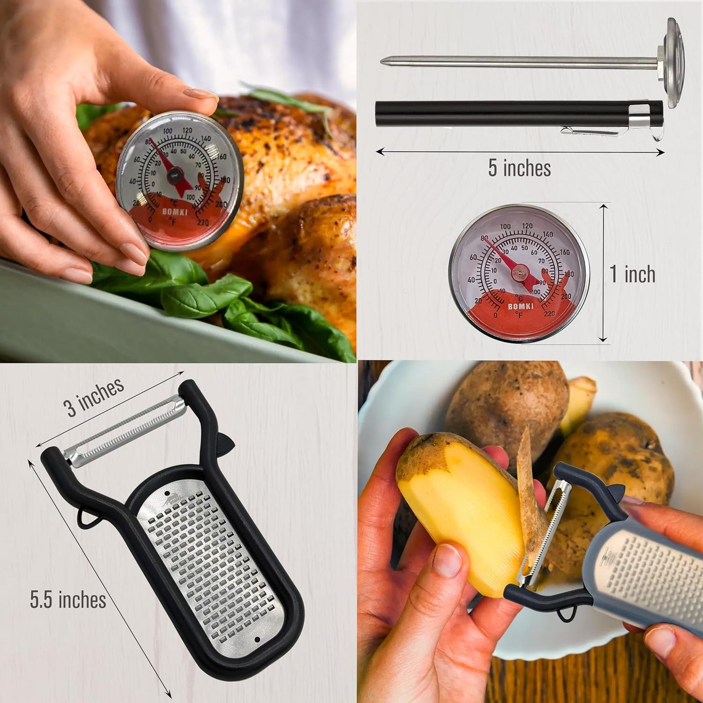 Set utensilios cocina asar acampar barbacoa glamping