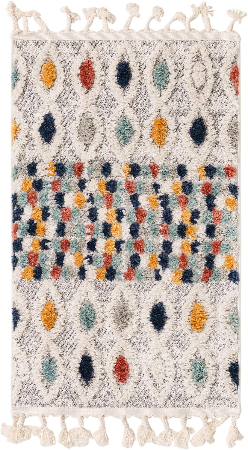 Alfombra rectangular Cherokee Asheville 2x3ft multicolor