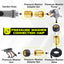 Set 8 adaptadores M22 a 3/8 y 3/4"
