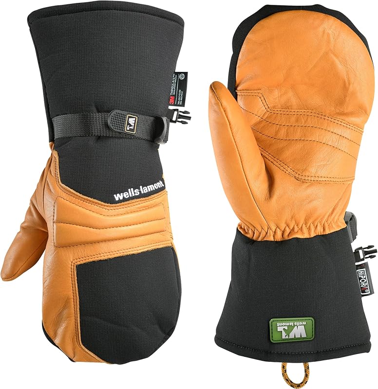 Mitones invierno impermeables cuero HydraHyde XX-Large