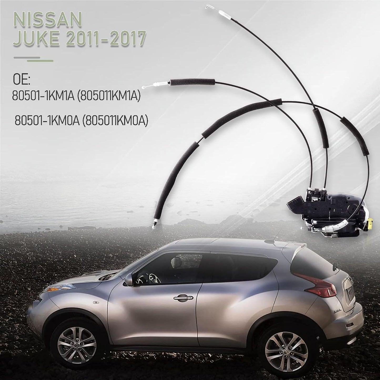 Actuador cerradura puerta izq conductor Nissan Juke 11-17