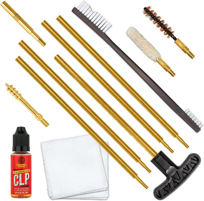Kit limpieza rifle .30 varillas latón