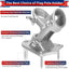 Soporte poste bandera exterior metal resistente
