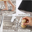 Tapetes cocina antideslizantes napa marrón set 3