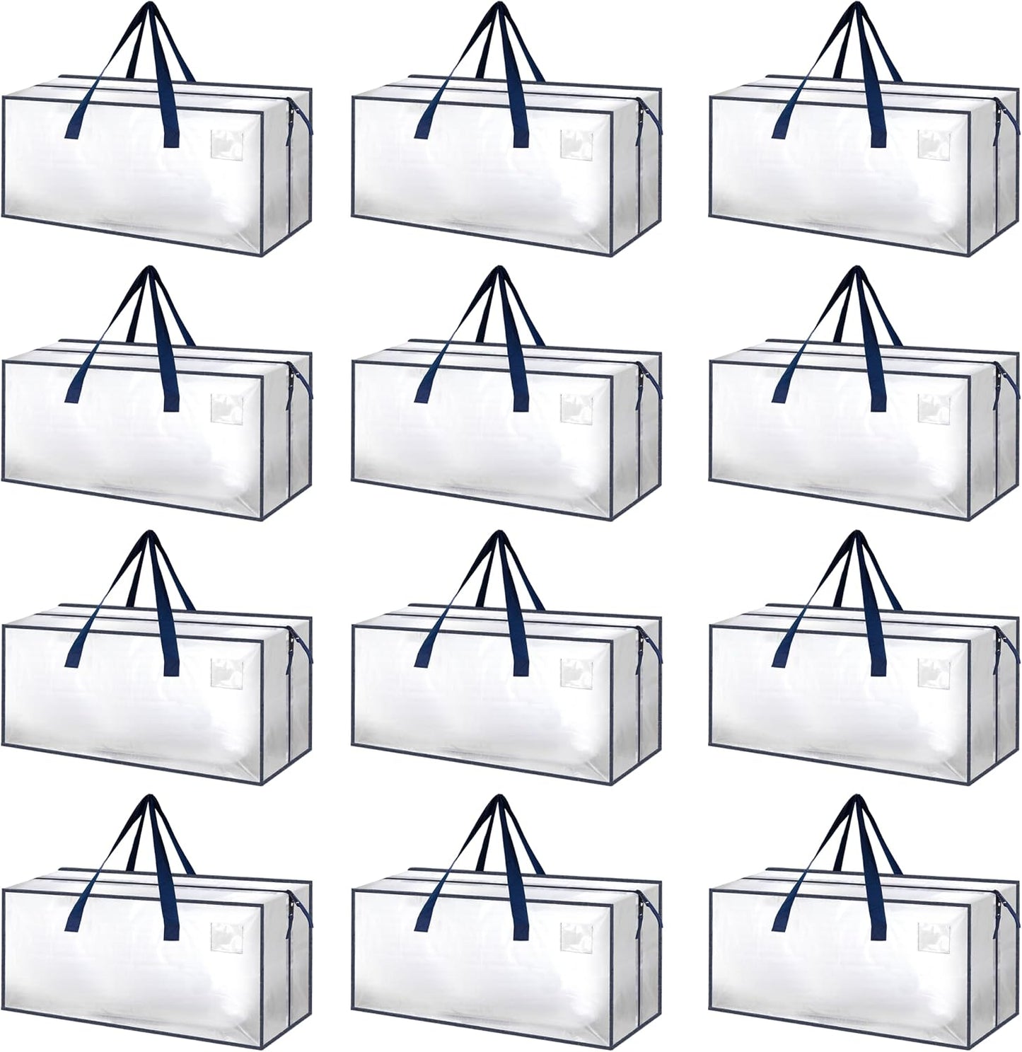 12 Pzas Bolsas Mudanza Grande con Asas Resistente