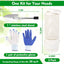 2 Pack Compostador Gusanos con Tapa Pala y Guantes