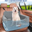 Asiento automóvil perros medianos/grandes elevador lavable