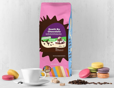 Café descafeinado sabor chocolate en bolsa 10oz