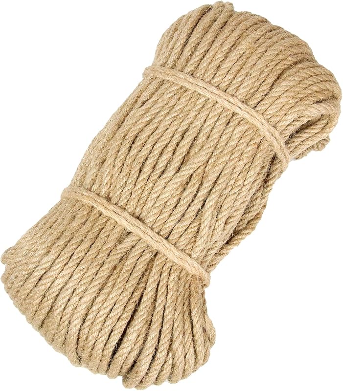 Cuerda yute 100m 8mm resistente ecológica