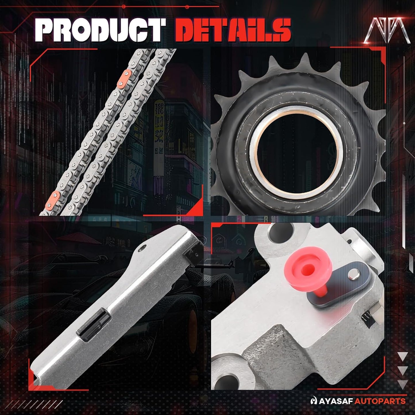 Kit cadena distribución motor Toyota Avalon 05-10 Camry