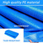 Cubierta piscina rectangular 87x59" azul