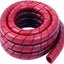 Protector manguera plástico hdpe 3/4pulg 10pies rojo